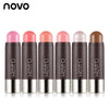 NOVO Brand Face Makeup Highlighter Shimmer Stick Blush Cream