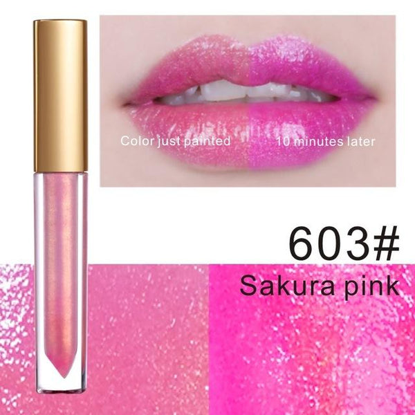 Long Lasting Shimmer Metallic Glitter Lip Gloss