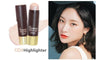 NOVO Brand Face Makeup Highlighter Shimmer Stick Blush Cream