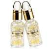 5Pcs/lot 24K Pure Gold Foil Essence Hyaluronic Acid Liquid Cream