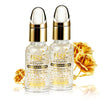 5Pcs/lot 24K Pure Gold Foil Essence Hyaluronic Acid Liquid Cream