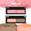 HENLICS Beauty Product Series Wonderful 2 Color Makeup Blush